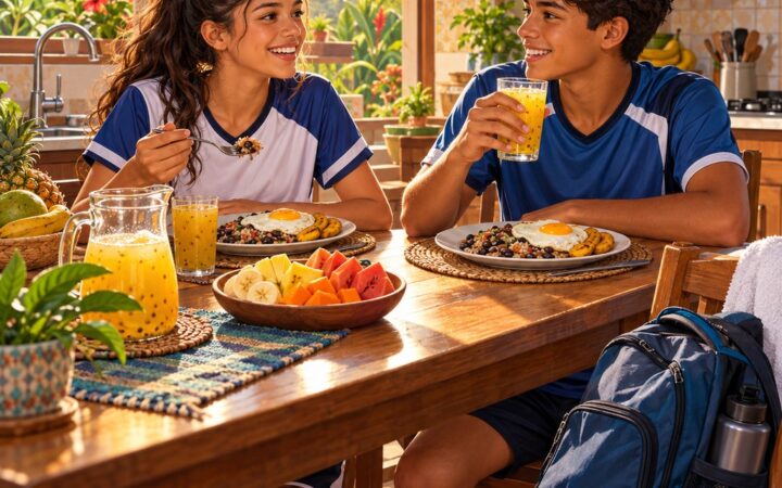 Ilustración: Alimentación y deporte: nutrición básica para rendir mejor