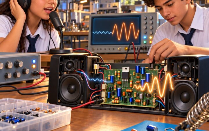 Ilustración: Amplificadores con transistor bipolar: polarización y clases