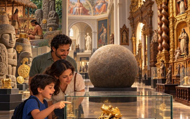Ilustración: Arte prehispánico y colonial, Renacimiento y Barroco