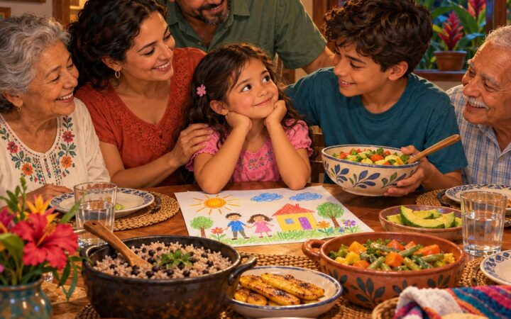 Ilustración: Autoestima, respeto y convivencia sana en la familia