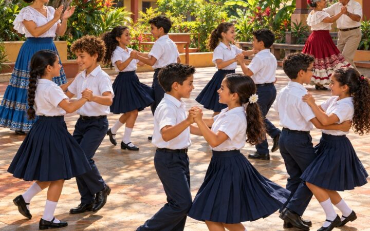 Ilustración: Bailes populares de otras épocas y cómo montar una coreografía