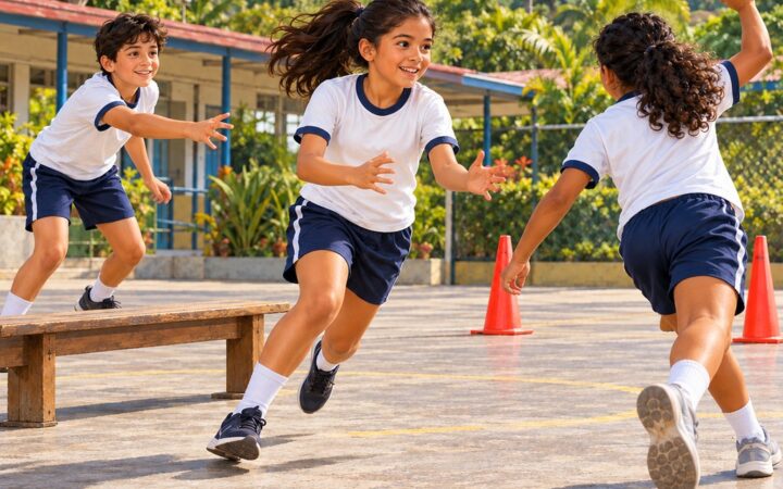 Ilustración: Balonmano para principiantes: juegos pre deportivos con una mano