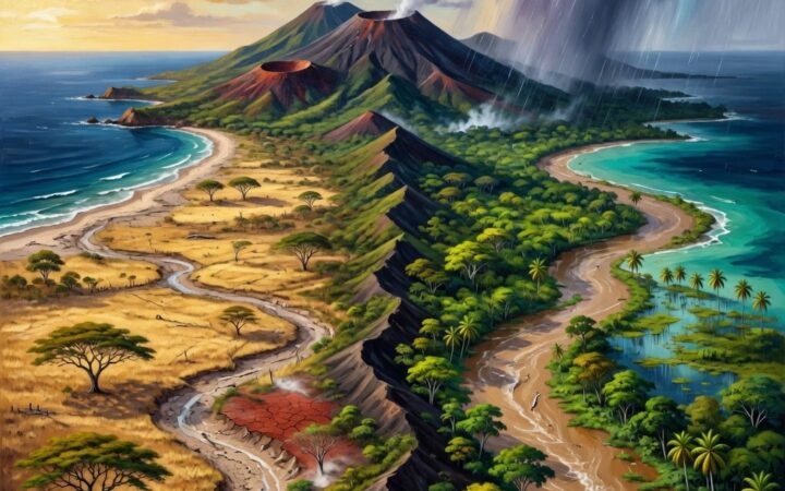 Ilustración: Cambio climático, variabilidad climática, ENOS y la hidrosfera