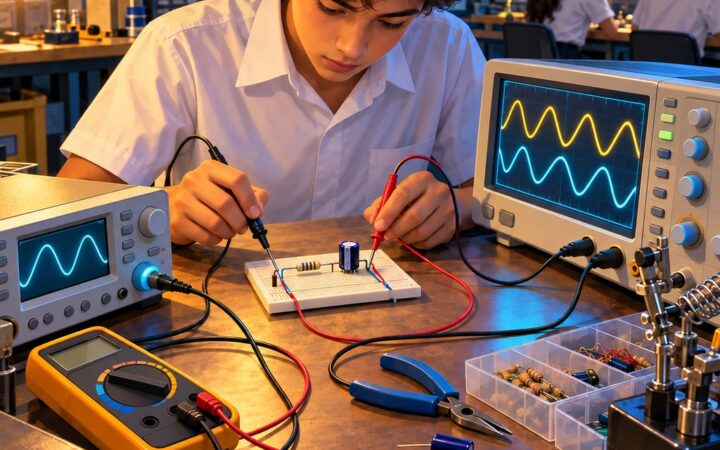 Ilustración: Circuitos RC, RL y RLC: impedancia y cómo medirla