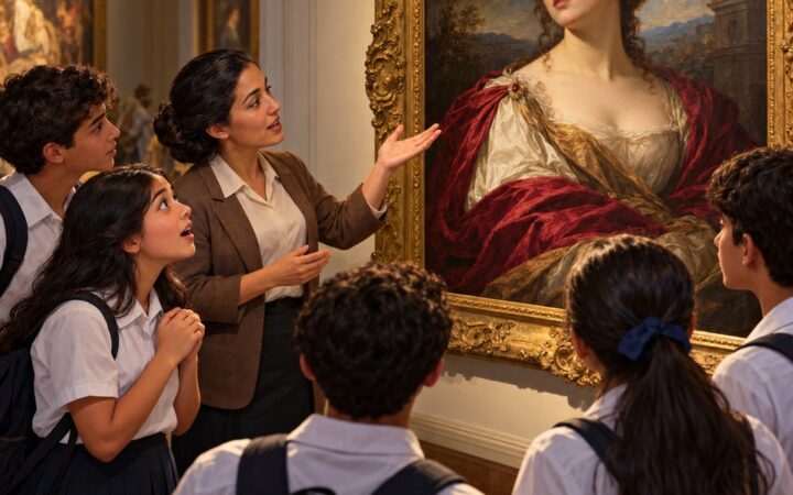 Ilustración: Clasificación de las artes y arte figurativo clásico y académico