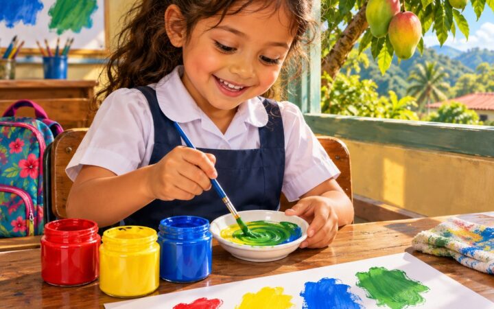 Ilustración: Colores primarios y secundarios: mezcla y elige tus favoritos