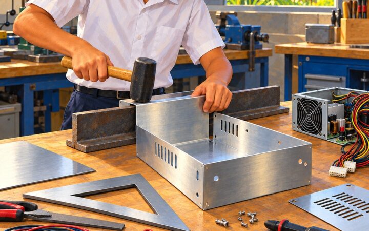 Ilustración: Cómo construir un chasis de aluminio: trazado, corte y doblado