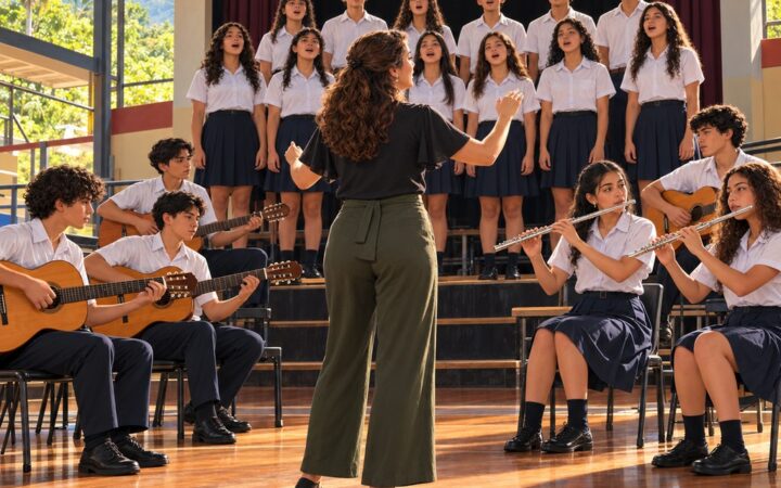 Ilustración: Cómo organizar un concierto: ensambles y montaje