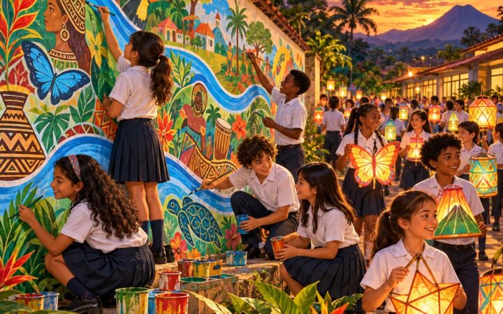 Ilustración: Composición artística y respeto a las diferencias culturales