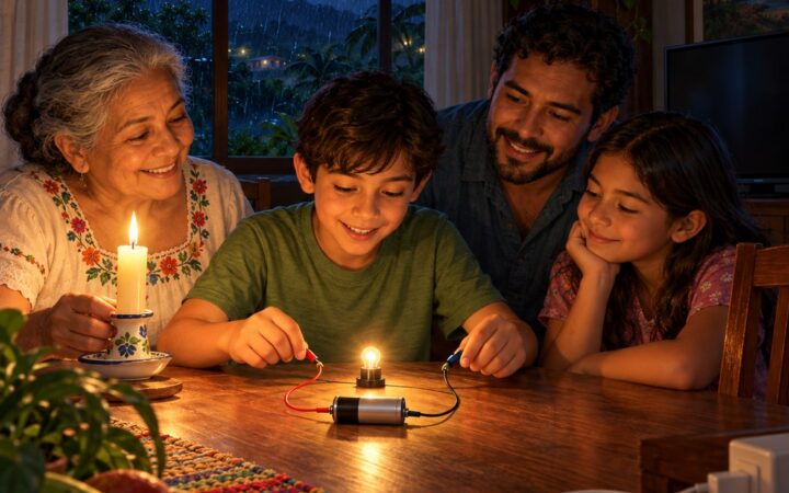 Ilustración: Corriente eléctrica y circuitos: cómo funcionan y cómo cuidarte