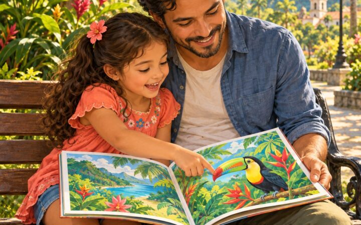 Ilustración: Descubrir la lectura con cuentos, imágenes y el nombre propio