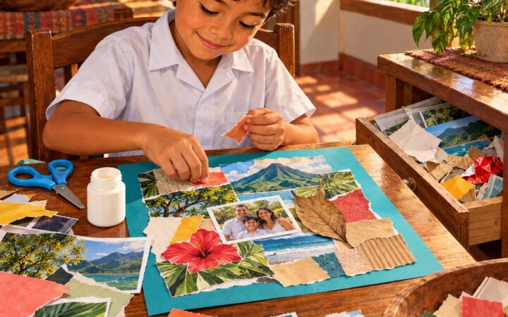 Ilustración: El collage para expresar quién eres: identidad y belleza