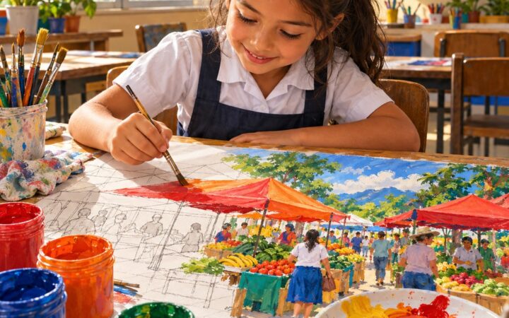 Ilustración: El lenguaje y el proceso de la pintura: cómo crear una obra