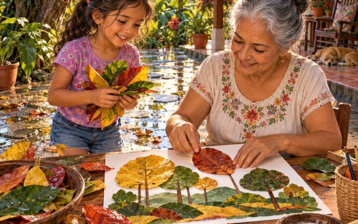 Ilustración: El paisaje con la técnica del collage: cómo hacerlo paso a paso