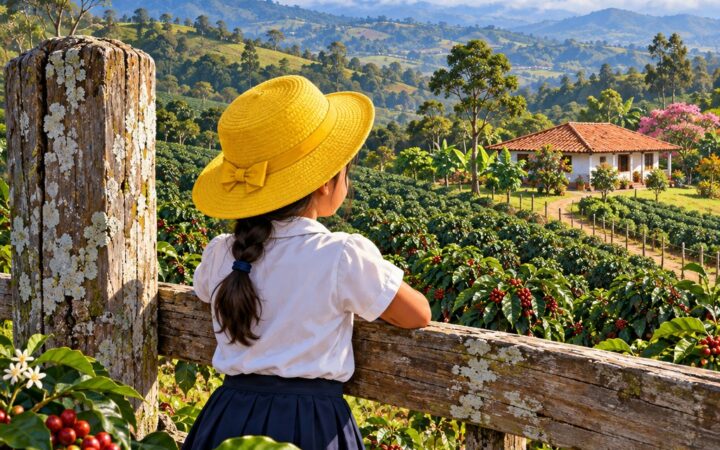 Ilustración: El paisaje y los planos: primer plano, plano medio y fondo