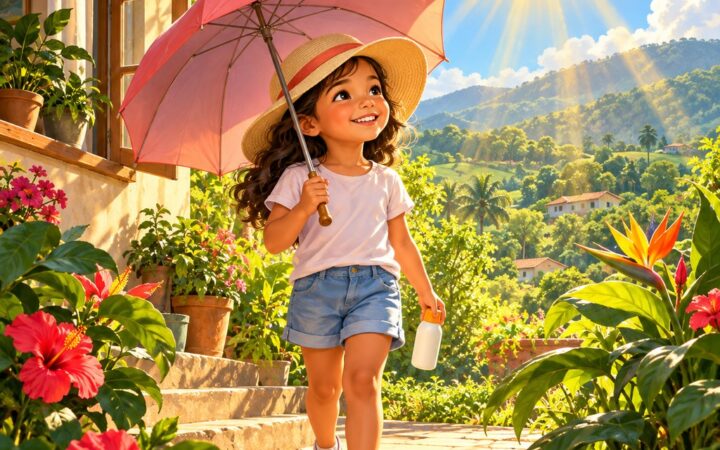 Ilustración: El Sol, una estrella que alumbra y calienta: cómo cuidarnos de él