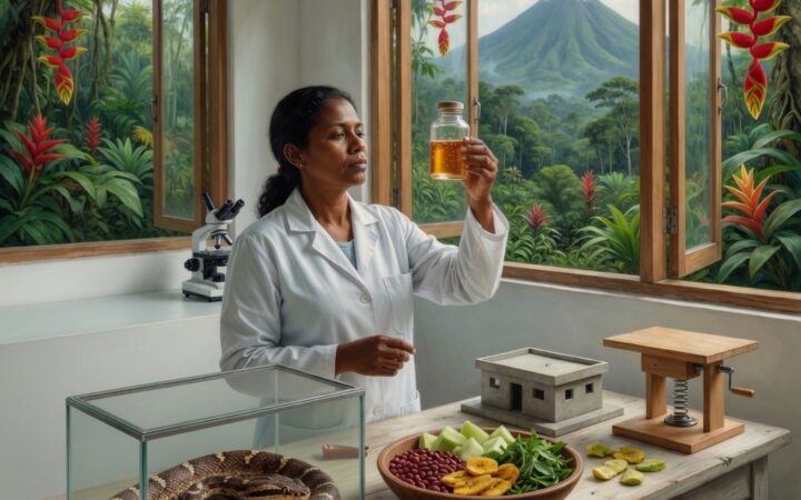 Ilustración: El trabajo científico y los aportes de científicos costarricenses