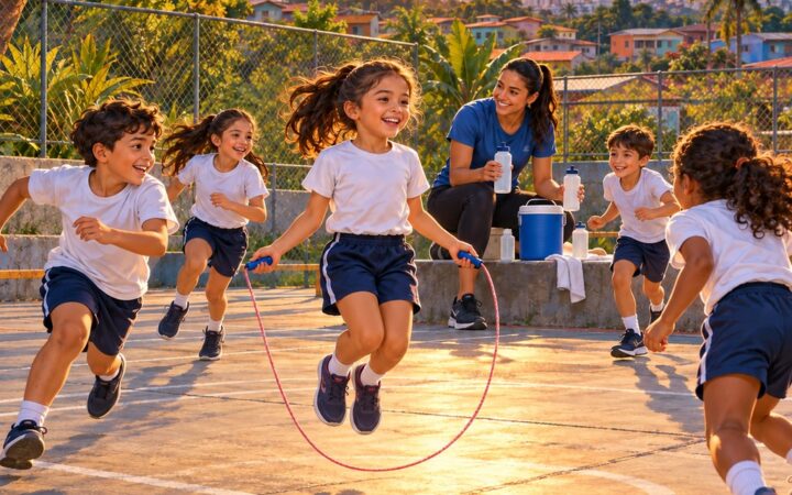 Ilustración: Entrenamiento físico en niños y niñas: diferencias con el adulto