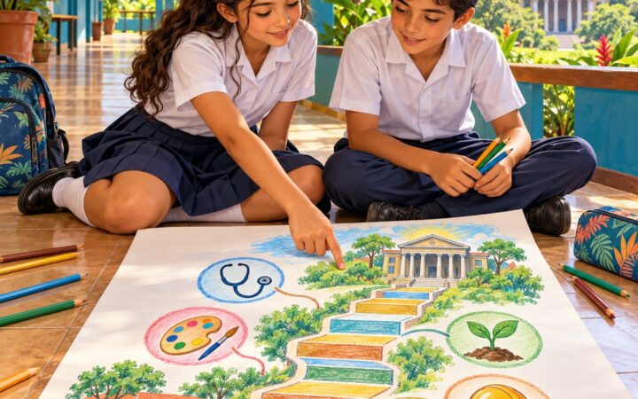 Ilustración: Escuela, futuro e igualdad en italiano: ipotesi y mestieri
