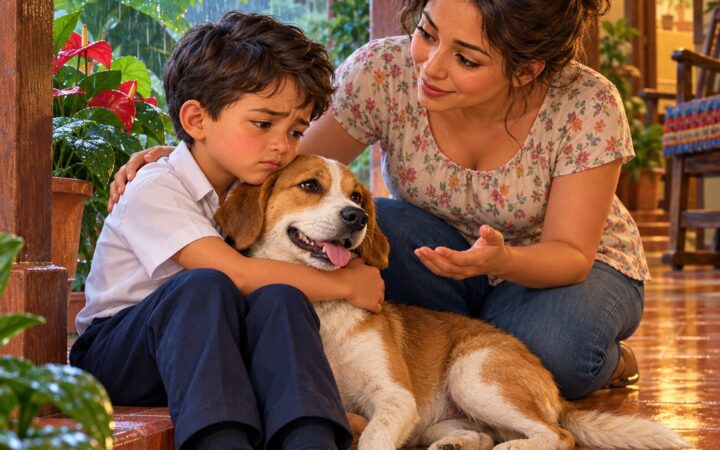 Ilustración: Expresar lo que sientes y cuidar a tu mascota