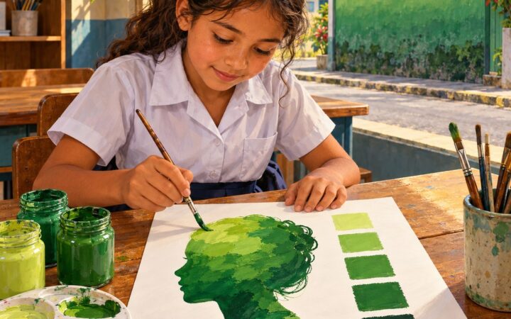 Ilustración: Gradaciones del color y la identidad: pinta quién eres