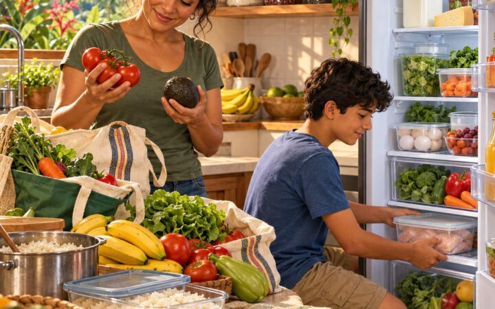 Ilustración: Grupos de alimentos: cómo escogerlos y almacenarlos en casa
