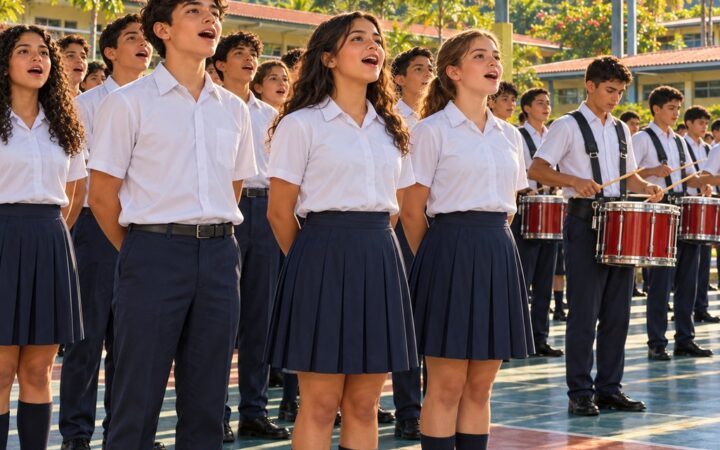 Ilustración: Himnos y cantos nacionales de Costa Rica: texto, valores y ejecución