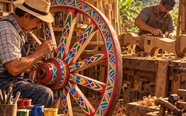 Ilustración: Historia de la carpintería y la ebanistería: del Nilo a Sarchí