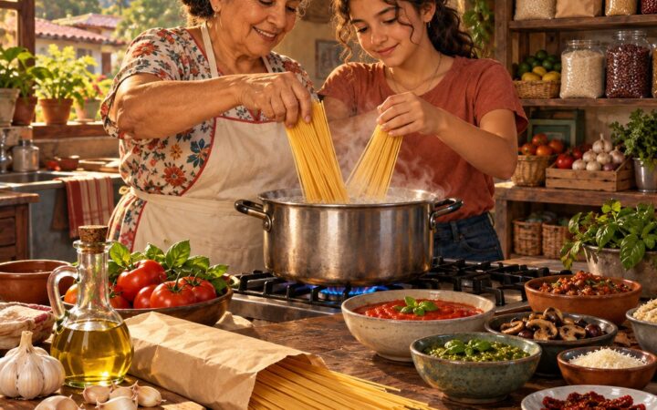 Ilustración: I sapori d'Italia: cocina italiana, menú y recetas