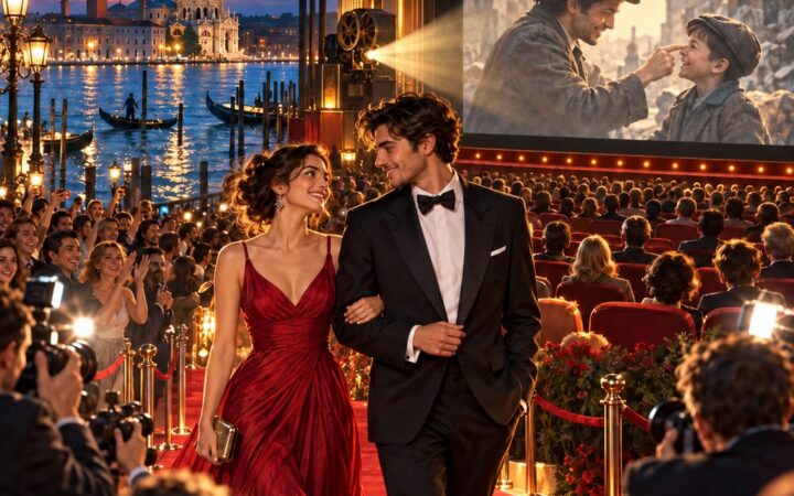 Ilustración: Il cinema italiano e la Mostra di Venezia: guía en italiano