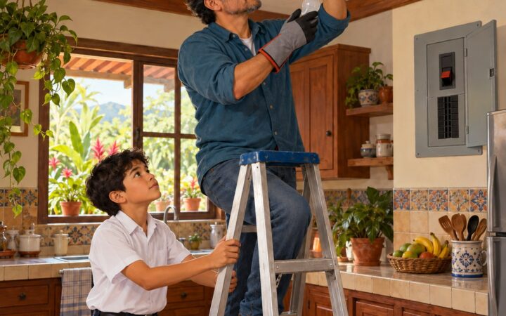 Ilustración: Instalaciones eléctricas básicas: materiales, seguridad y reparaciones