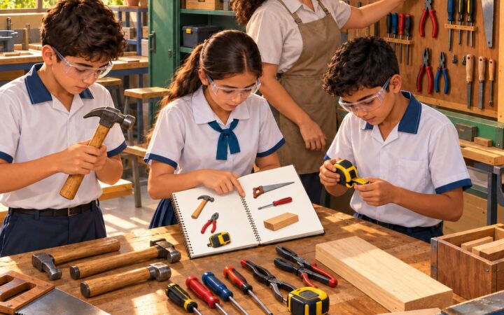 Ilustración: Inventario del taller y salud ocupacional: accidentes y riesgos