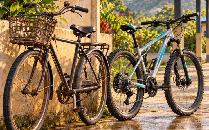 Ilustración: La bicicleta: historia, tipos y partes