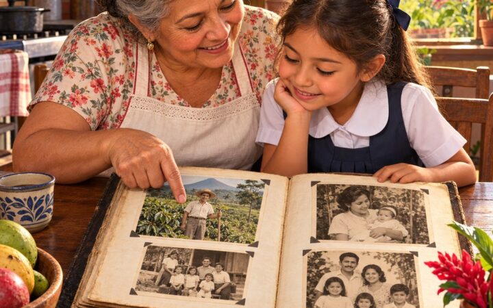 Ilustración: La famiglia en italiano: miembros, mio/mia y albero genealogico