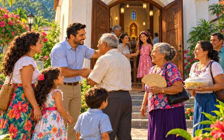 Ilustración: La Iglesia como familia: celebraciones en comunidad