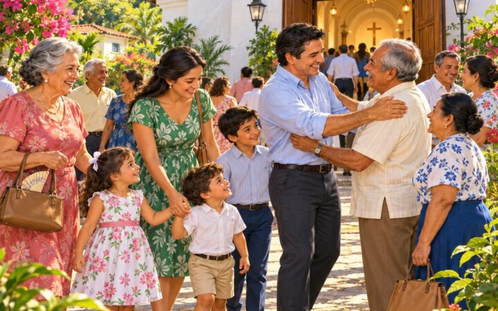 Ilustración: La Iglesia, una familia unida por la fe: qué es y cómo se celebra