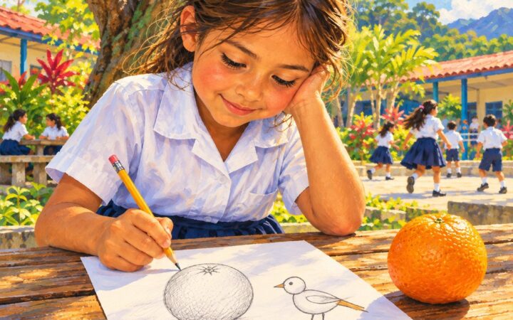 Ilustración: La línea para dibujar lo que vemos: representación figurativa
