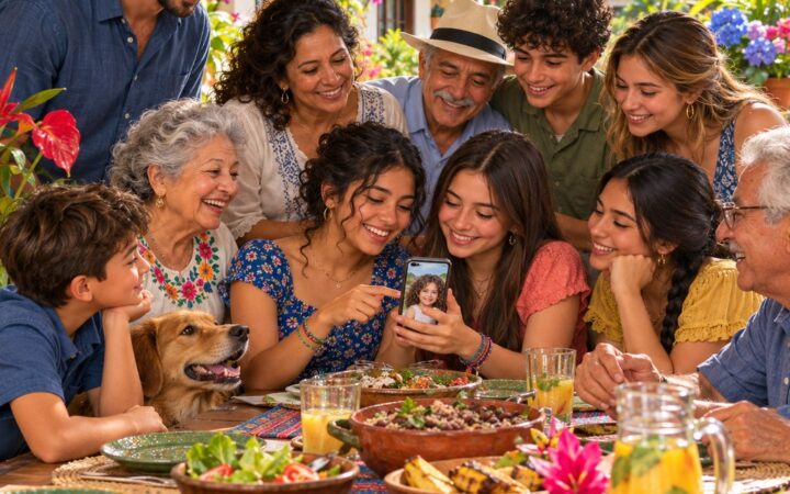 Ilustración: L'amicizia en italiano: familia, amigos y descripción