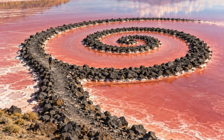 Ilustración: Land art, body art, instalaciones y acciones del arte