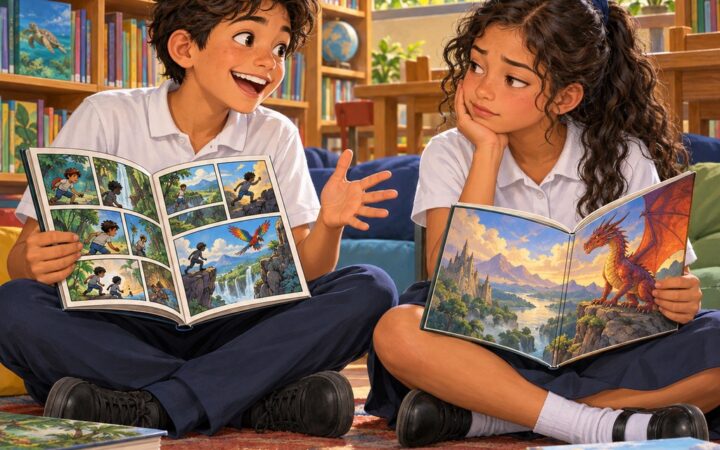 Ilustración: Libros para niños en italiano: tipos de texto y opiniones