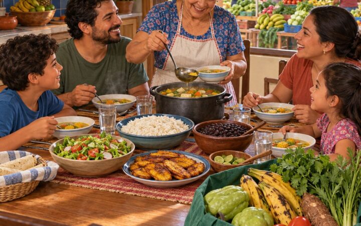 Ilustración: Los cuatro aspectos de la alimentación y por qué importan