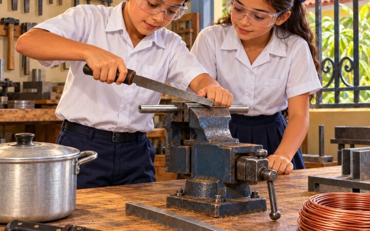 Ilustración: Los metales: usos, propiedades y herramientas básicas del taller
