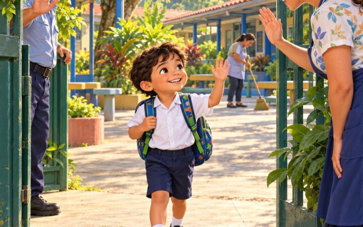Ilustración: Mi escuela y el paso a primer grado: guía para preescolar
