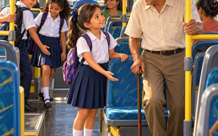 Ilustración: Normas de cortesía y convivencia segura en la escuela y en casa