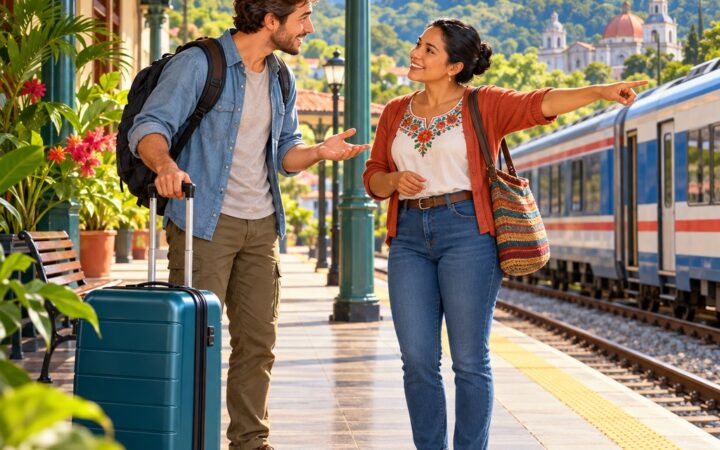 Ilustración: Paesi e viaggi en italiano: preposiciones a, in y di
