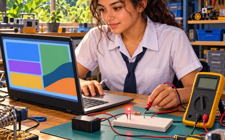 Ilustración: Programación en C++: variables, cin, cout y operadores