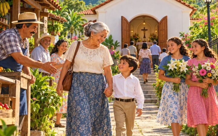Ilustración: Qué significa pertenecer a la Iglesia: persona, familia y comunidad