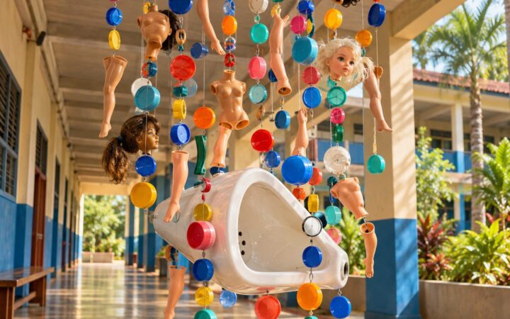 Ilustración: Resemantización de objetos: instalación, arte objetual y basura