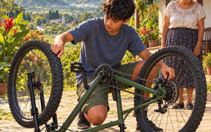 Ilustración: Revisión de la bicicleta antes de salir: qué mirar y cómo