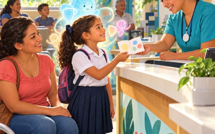 Ilustración: Sistema inmunológico, vacunas y VIH-SIDA en cuarto grado